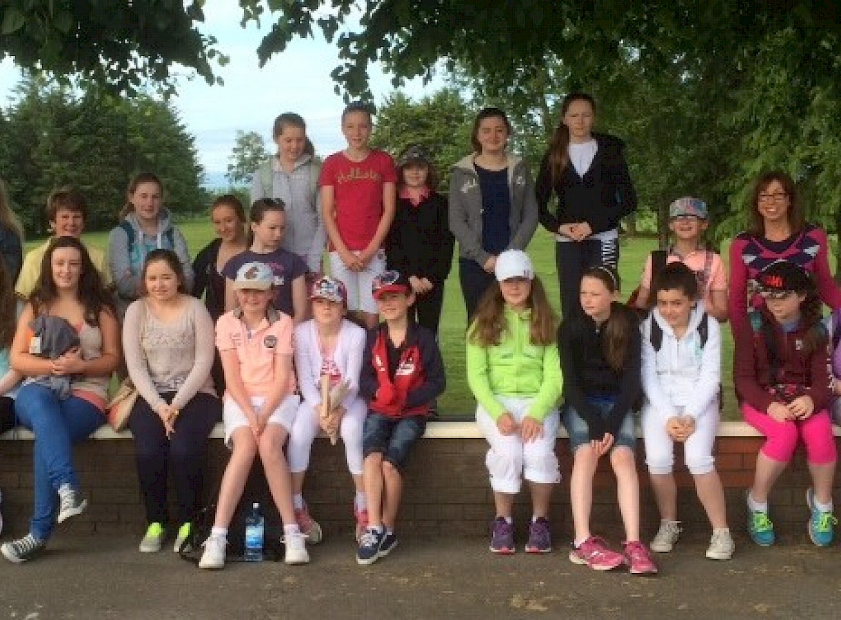 Junior Girls at Irish Open2014