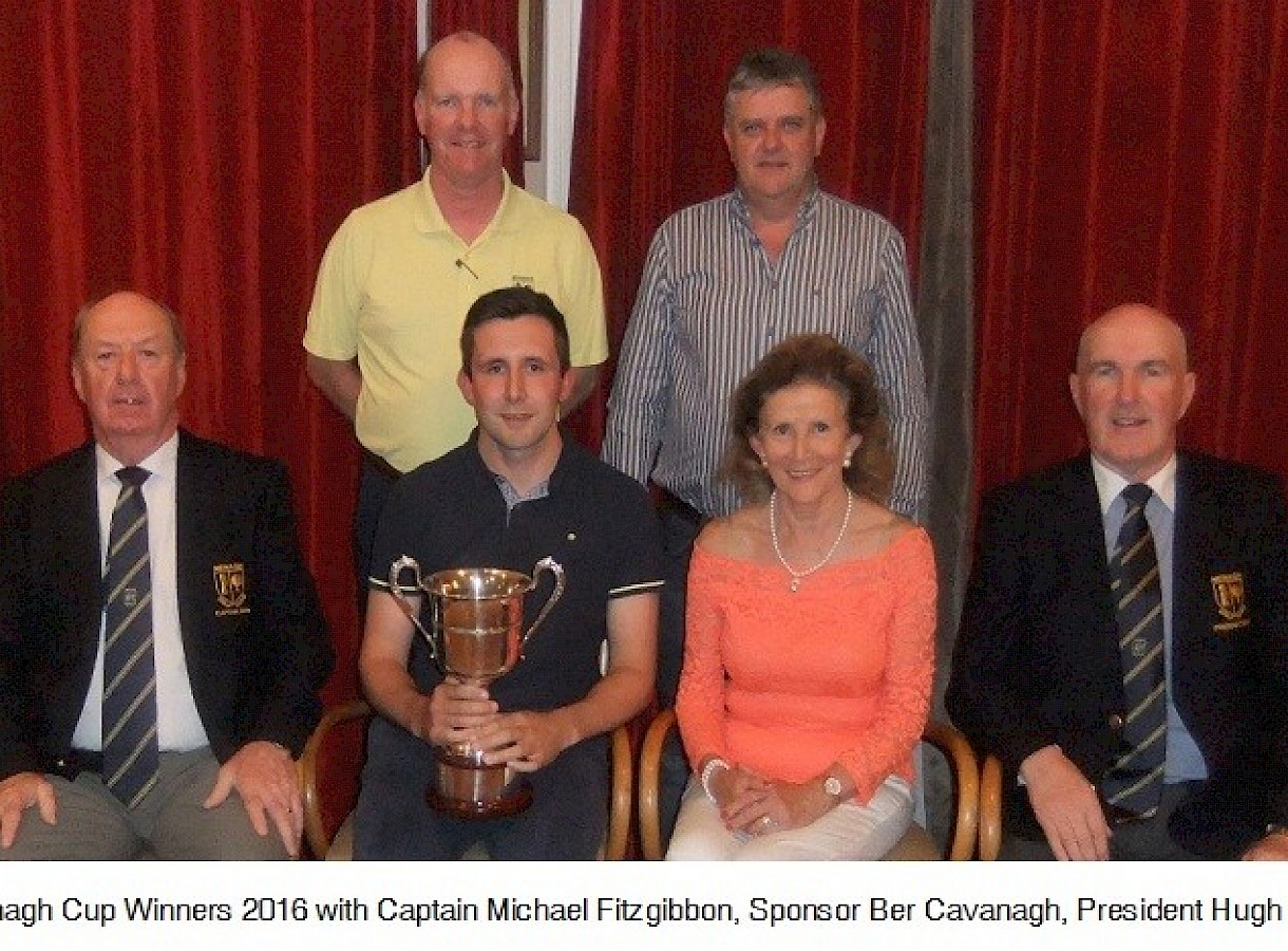 Prize Winners Cavanagh Cup 2016